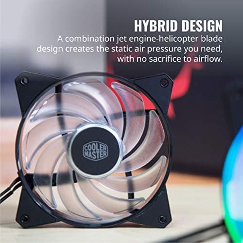 Cooler Master MasterFan MF120R ARGB 120mm 3 Fan Kit [R4-120R-203C-R1] image