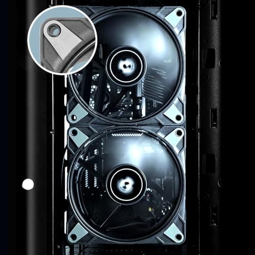 ARCTIC P12 Max 120mm Black PWM 81.04 CFM 5-Pack image