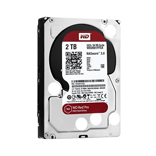 Western Digital Red Pro 2TB HDD 7200RPM 3.5" SATA 6.0 Gb/s image