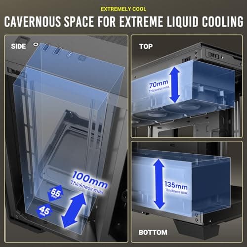 Antec C8 ATX Full Tower Black Tempered Glass ARGB image