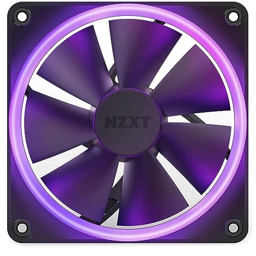 NZXT F120 120mm Black Addressable RGB PWM 50.18 CFM image