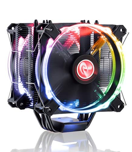 RAIJINTEK LETO PRO RGB Air RGB 56 CFM 155mm Black / Silver image