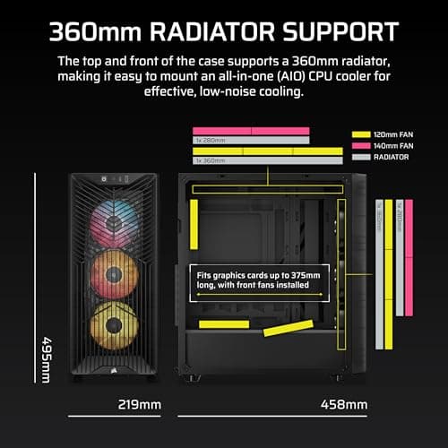 Corsair 3200D RS ARGB Smoke image