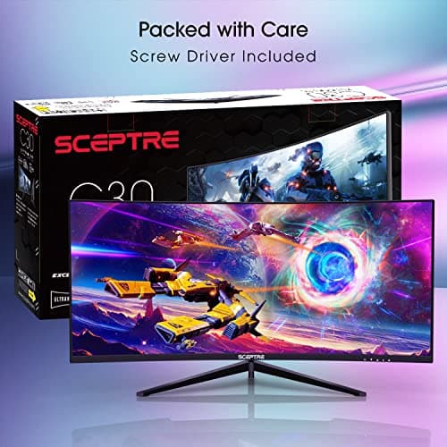 Sceptre C305B-200UN 30" 2560x1080 200Hz VA Curved Monitor image