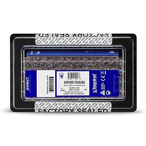 Kingston KVR16R11D4K4/64 Registered Green DDR3-1600 CL11 64GB (4x16GB) image