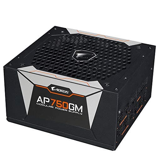 Gigabyte AORUS P GM Black / Silver ATX 750W Fully Modular 80+ Gold Certified image