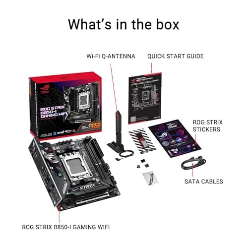 Asus ROG STRIX B850-I GAMING WIFI DDR5 Mini ITX image