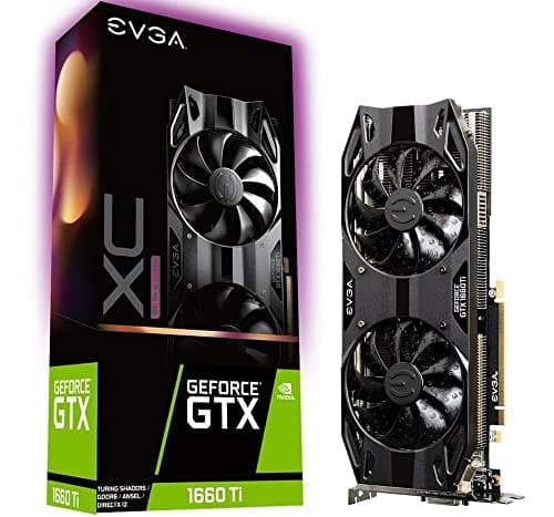 EVGA XC ULTRA GAMING GeForce GTX 1660 Ti 6GB GDDR6 Black image