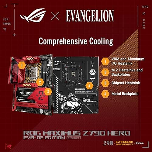 Asus ROG MAXIMUS Z790 HERO EVA-02 EDITION DDR5 ATX image