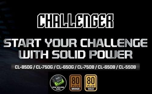 ASRock Challenger CL-750G Black 750W Non-Modular 80+ Gold image