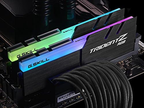 G.Skill Trident Z RGB Black DDR4-3200 CL16 16GB (2x8GB) image
