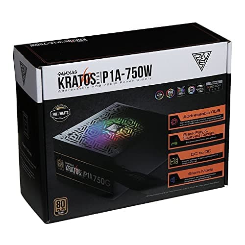 GAMDIAS KRATOS P1 G 750W Non-Modular 80+ Gold Certified ATX image