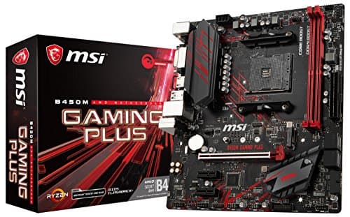 MSI B450M GAMING PLUS AM4 DDR4 Micro ATX image