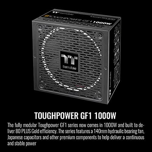 Thermaltake Toughpower GF1 - TT Premium 1000W Fully Modular 80+ Gold Certified image