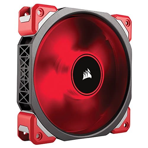 Corsair ML120 Pro 120mm Black / Red PWM Red 75 CFM main image