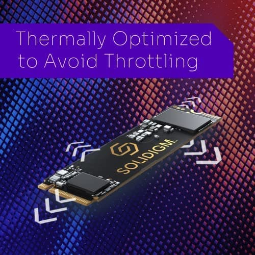 Solidigm P41 Plus 500GB SSD M.2-2280 PCIe 4.0 NVMe image