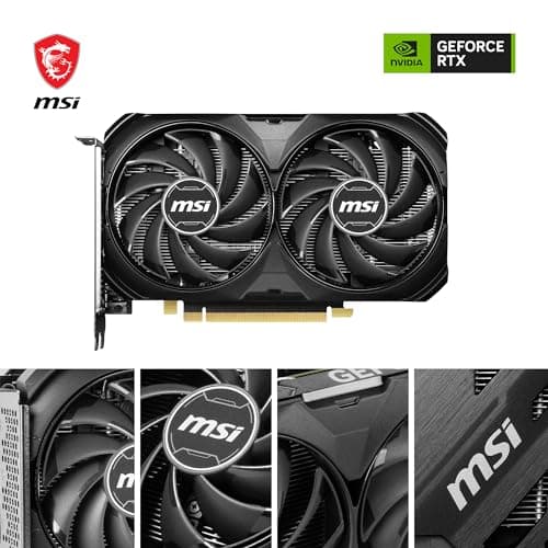 MSI RTX 4060 Ti VENTUS 2X BLACK OC image