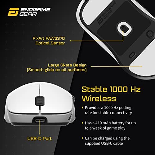 Endgame Gear XM2we Wireless/Wired Optical Gaming Mouse image