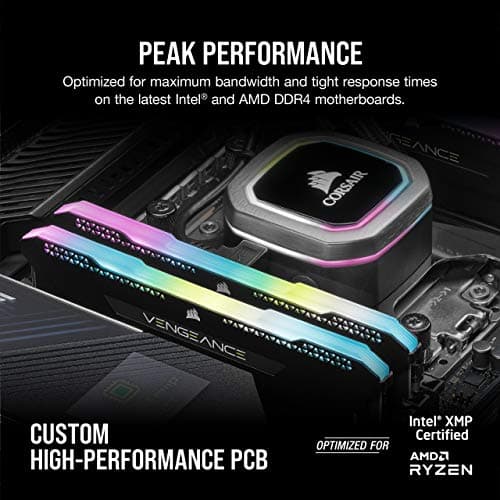 Corsair Vengeance RGB Pro SL 32GB (2x16GB) DDR4 3600 CL18 Black image