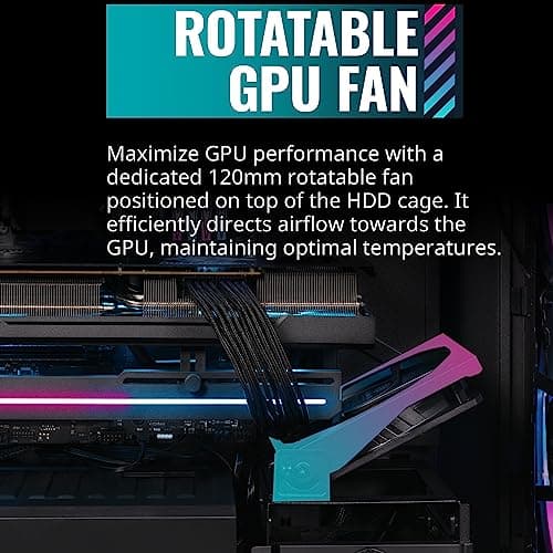 Cooler Master HAF 500 ATX Mid Tower Black Tempered Glass Side Panel image