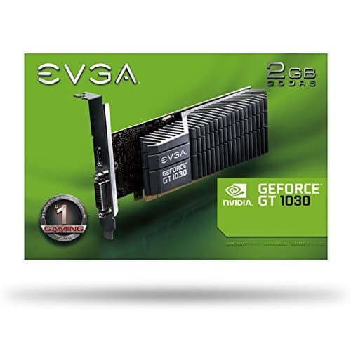 EVGA GeForce GT 1030 SC 2GB GDDR5 Single Slot Graphics Card 02G-P4-6338-KR image