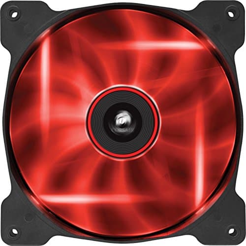 Corsair SP140 140mm Black/Red Red LED image