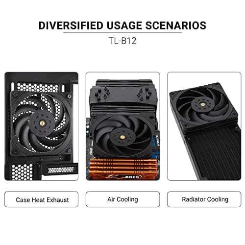 Thermalright TL-B12 120mm Black PWM image