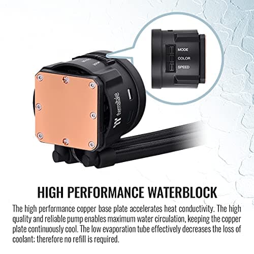 Thermaltake TOUGHLIQUID ARGB Water 360mm Black image