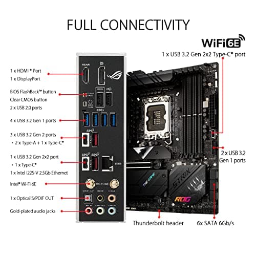 Asus Z690-G ROG STRIX GAMING WIFI DDR5 Micro ATX image