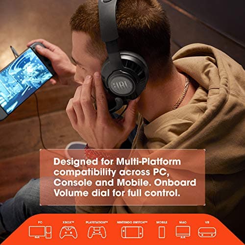 JBL Quantum 200 Closed-Back Gaming Headset image