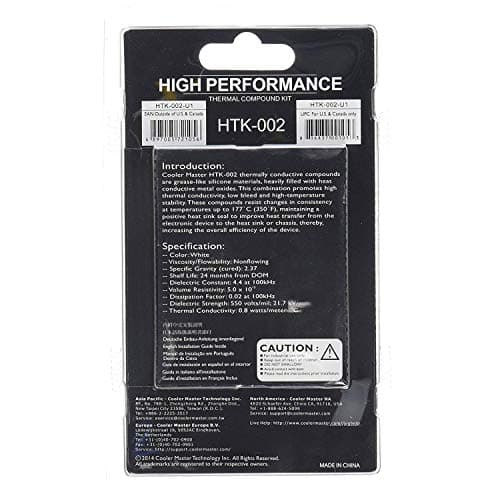 Cooler Master HTK-002 0.01 g Thermal Paste image