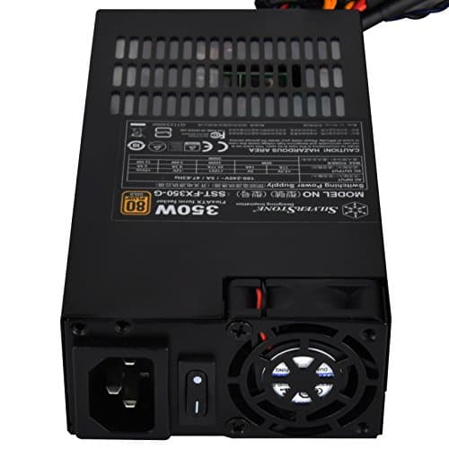 Silverstone FX350-G Black Flex ATX 350W Non-Modular 80+ Gold image