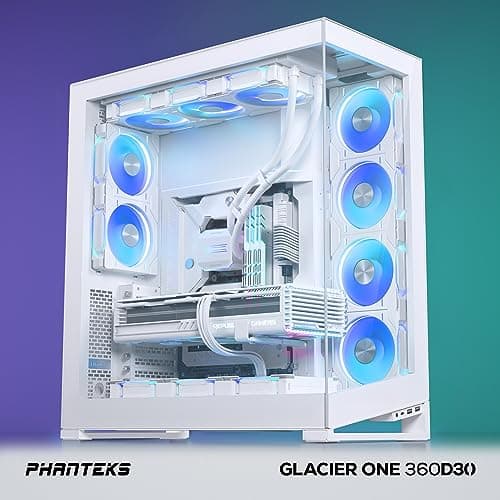 Phanteks GLACIER ONE D30 Water 360mm White image