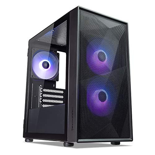Tecware Forge M2 MicroATX Mid Tower Black Tempered Glass Side Panel main image