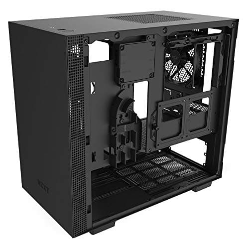 NZXT H210i Mini-ITX Tower White with Tempered Glass Side Panel and USB 3.2 Gen 2 Type-C, USB 3.2 Gen 1 Type-A image