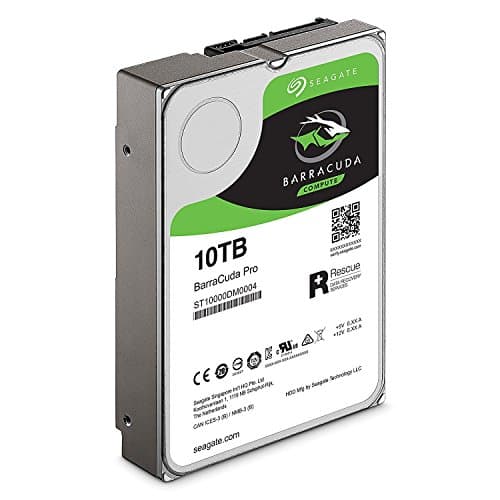 Seagate BarraCuda Pro 10TB 3.5" HDD 7200RPM SATA Internal image