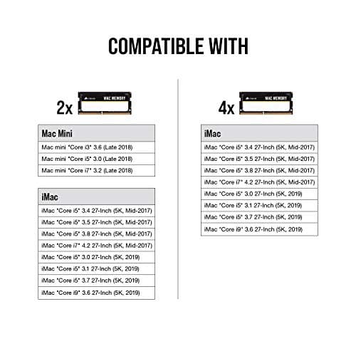 Corsair Mac Black / Green SODIMM DDR3-1333 CL9 4GB (1x4GB) image