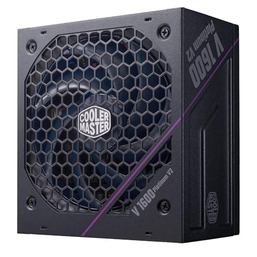 Cooler Master V Platinum V2 Black / Purple 1600W Fully Modular 80+ Platinum Certified ATX image