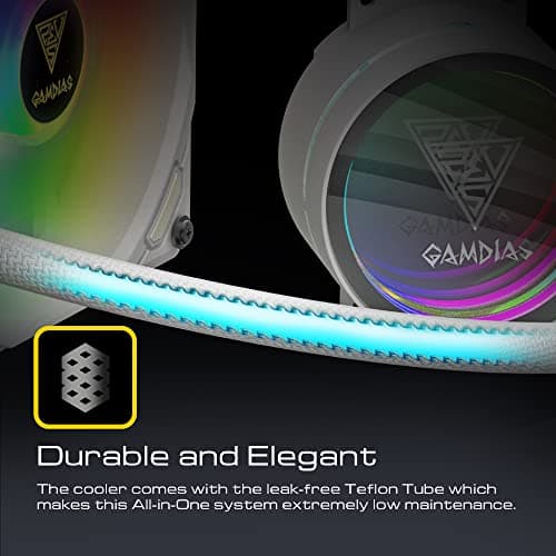 GAMDIAS CHIONE M3 Water 240mm 70.2 CFM White image