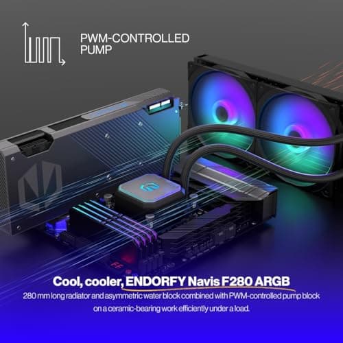 ENDORFY Navis F280 ARGB Water 280mm Black image