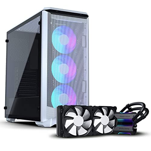 Phanteks Eclipse P400A Digital ATX Mid Tower White Tempered Glass USB 3.2 Gen 1 Type-A main image