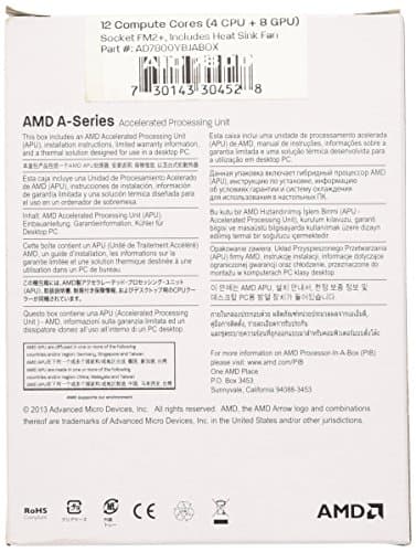 AMD A10 A10-7800 3.5 GHz 4-Core FM2+ image