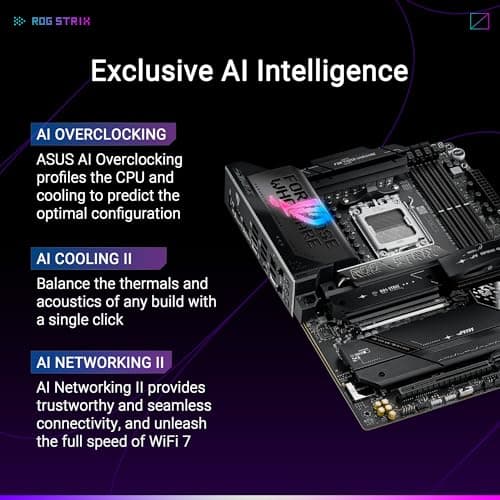 Asus X870E-E ROG STRIX GAMING WIFI AM5 DDR5 ATX image