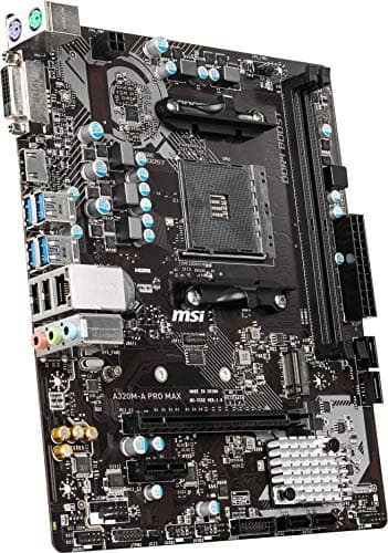 MSI A320 A320M-A PRO MAX AM4 DDR4 Micro ATX image