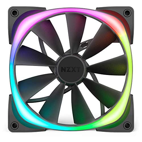 NZXT Aer RGB 140mm Black PWM Addressable RGB 71.6 CFM 3-Pack image