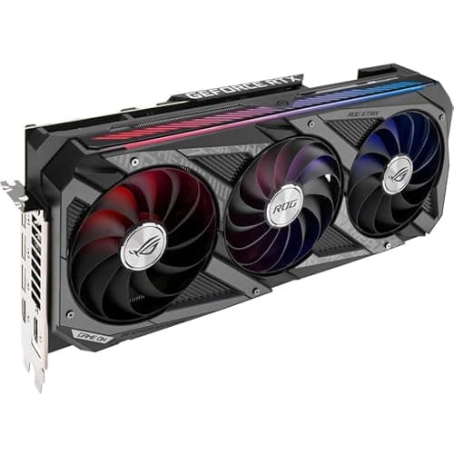 Asus ROG STRIX GAMING OC V2 GeForce RTX 3080 LHR 10GB GDDR6X Black image