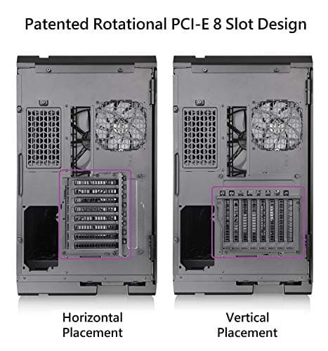 Thermaltake View 51 ARGB Edition ATX Full Tower Black Tempered Glass Side Panel, USB 3.2 Gen 2 Type-C, USB 3.2 Gen 1 Type-A, USB 2.0 Type-A image