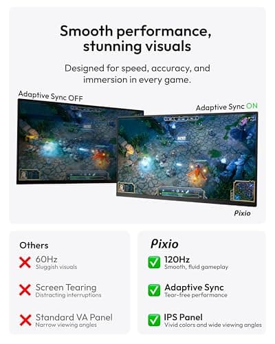 Pixio PX246 Wave 24" 1080p 120Hz IPS Monitor image