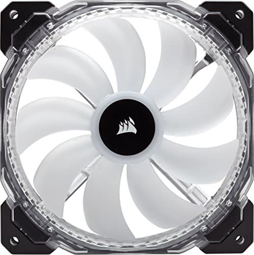 Corsair HD140 140mm RGB PWM 74 CFM Black / White 1-Pack image