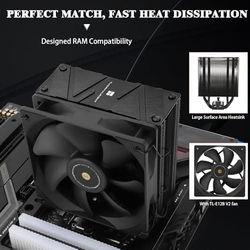 Thermalright Assassin Spirit 120 EVO DARK Air 156mm Black image